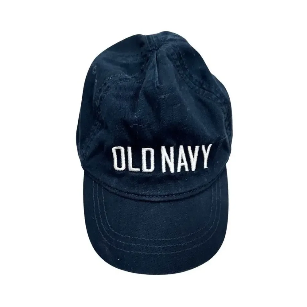 Old Navy Unisex Logo Baseball Cap for Toddlers Navy S